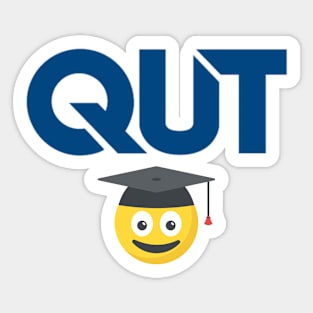 QUT Graduation Sticker